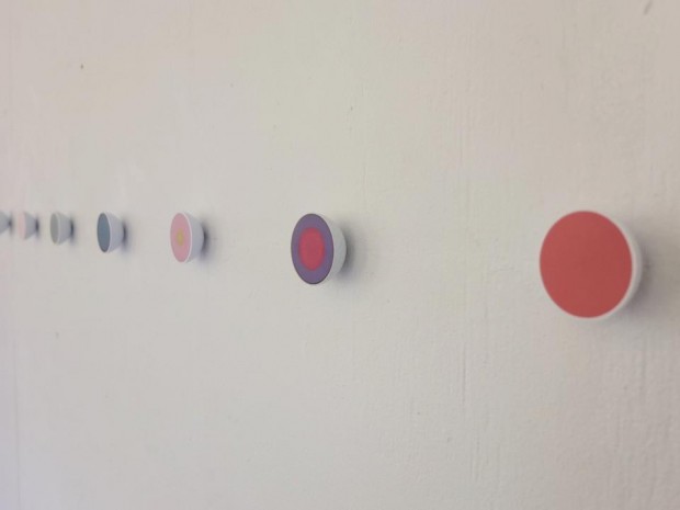 2012 Fulbright-Wallace Arts Trust Award recipient Steve Carr's open studio at Headlands Center for the Arts, April 2013