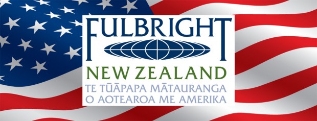 Fulbright US flag banner