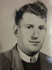 Dr Alexander Johnson at the time he applied for his Fulbright